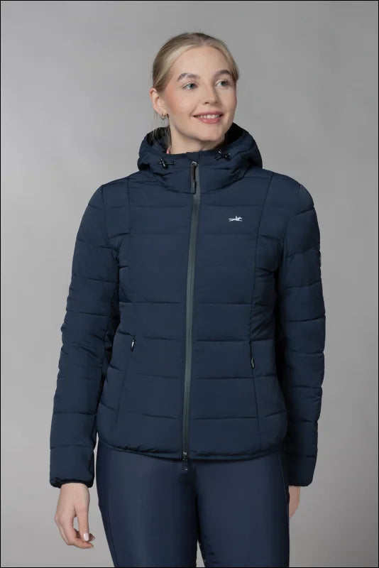 Schockemohle Womens SPLaureen Quilted Jacket Deep Night