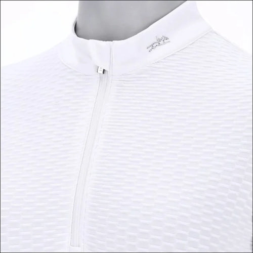 Schockemohle Womens SPGianna LS Show Shirt Optical White