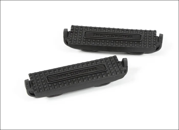 Shires Compositi Premium Profile Stirrup Treads - Balck