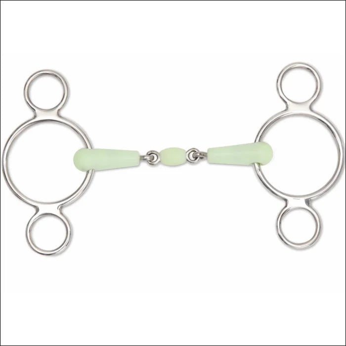 Shires Equikind Peanut Two Ring Gag Bit