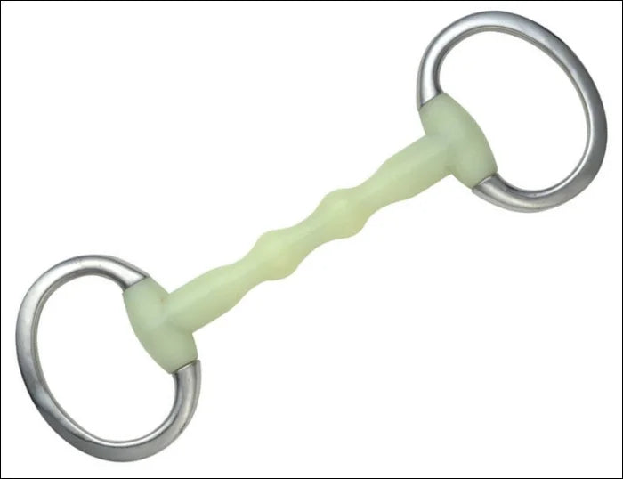 Shires Equikind Ripple Eggbutt Bit - 5