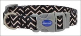 Soho Nylon Adjustable Dog Collar - 2 / Zigzag