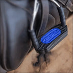 Sprenger HS Bow Balance Stirrups Anthracite with Blk/Blue
