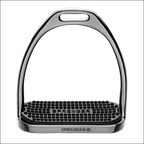 Sprenger HS Fillis Stirrups Anthracite with Black Pad 4 3/4