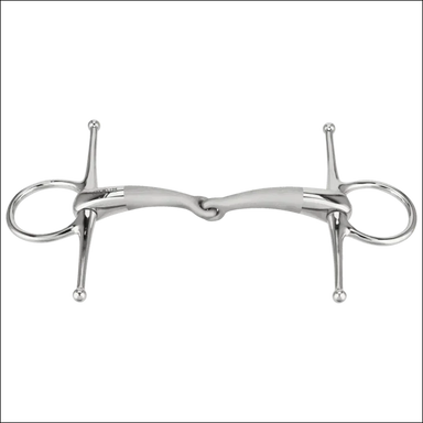 Sprenger Satinox Full Cheek Snaffle Single Jointed S/Steel