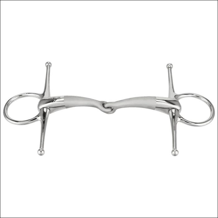 Sprenger Satinox Full Cheek Snaffle Single Jointed S/Steel