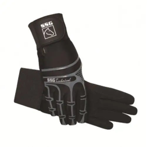 SSG Technical Long Cuff Gloves - Black