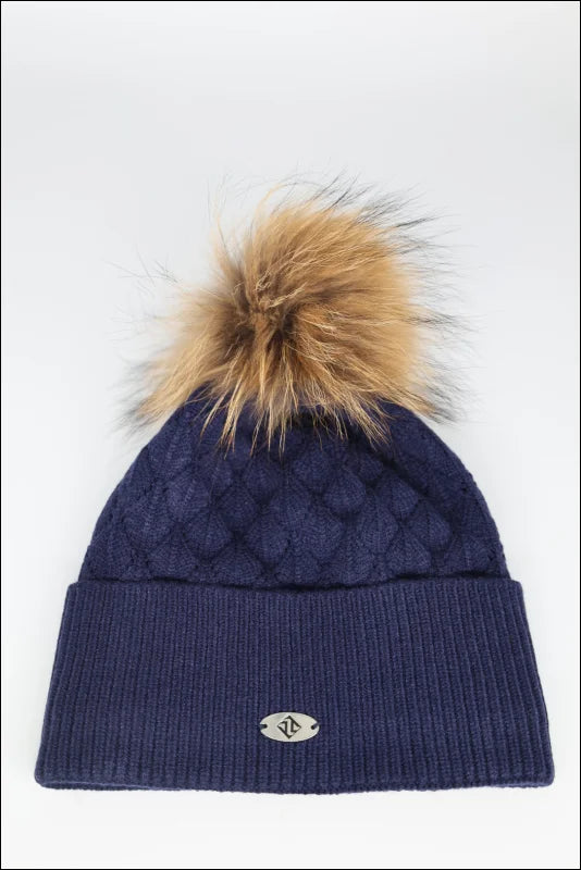Tesoro Knitted hat with Bobble