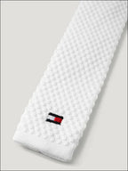 Tommy Hilfiger Adam Knit Tie With Zip - Optic White