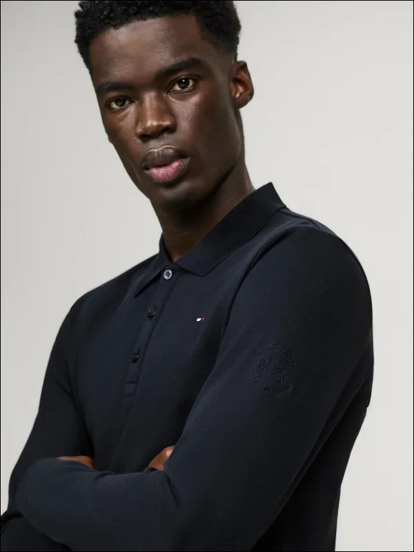 Tommy Hilifiger Mens Erwin Long Sleeve Polo