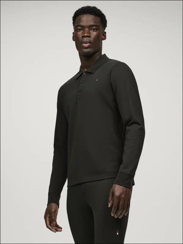 Tommy Hilifiger Mens Erwin Long Sleeve Polo