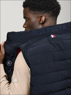 Tommy Hilifiger Mens Lewis Quilted Gilet Desert Sky