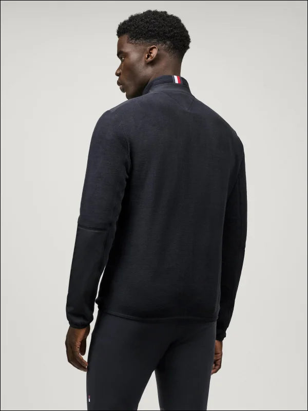 Tommy Hilfiger Mens Woodstock Fleece Jacket Desert Sky