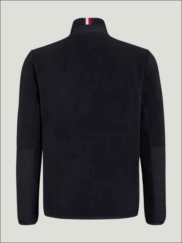 Tommy Hilfiger Mens Woodstock Fleece Jacket Desert Sky