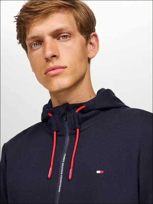 Tommy Hilfiger Mens Glenn Zip Up Hoodie