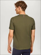 Tommy Hilfiger Mens Williamsburg Logo T-Shirt Short Sleeves