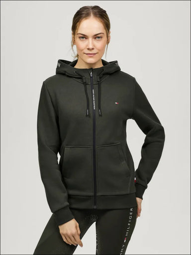 Tommy Hilfiger Union Zip-Up Hoodie Pine