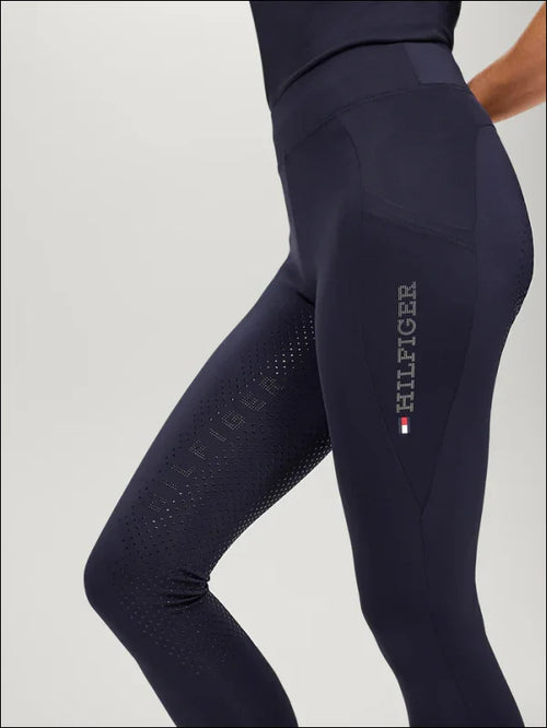 Tommy Hilfiger Womans Amber High Waist Leggings - Desert Sky