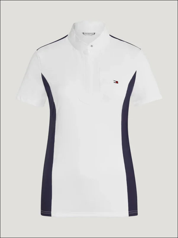 Tommy Hilfiger Womans Avon Short Sleeve Show Shirt - Multi