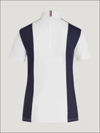 Tommy Hilfiger Womans Avon Short Sleeve Show Shirt - Multi