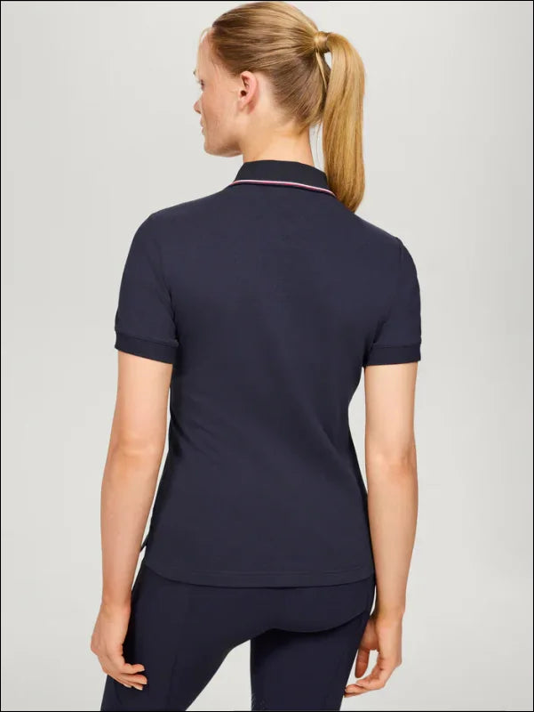 Tommy Hilfiger Womans Camden Zip Polo Shirt