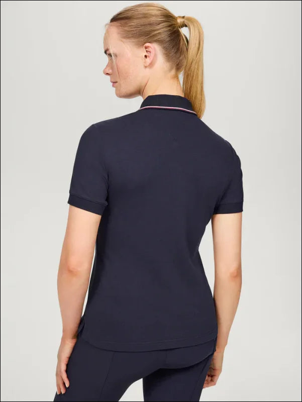 Tommy Hilfiger Womans Camden Zip Polo Shirt