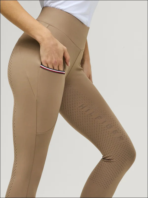 Tommy Hilfiger Womens Elmira All-Year Full Grip Leggings