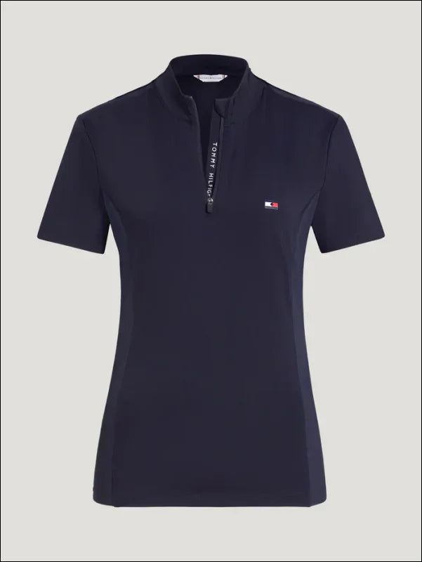 Tommy Hilfiger Womans Genoa Training Top - Desert Sky