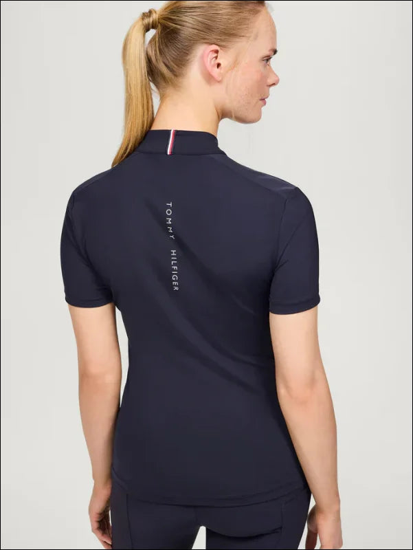 Tommy Hilfiger Womans Genoa Training Top - Desert Sky