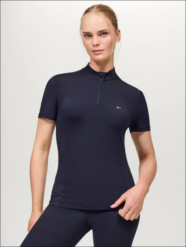Tommy Hilfiger Womans Genoa Training Top - Desert Sky