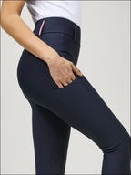 Tommy Hilfiger Womans Highland Hybrid Knee Grip Breeches