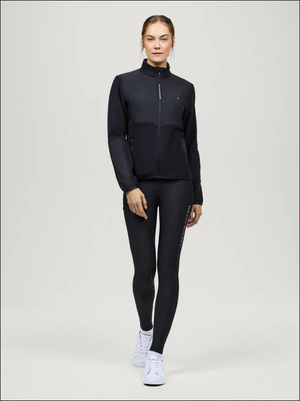 Tommy Hilfiger Womens Huntington Fleece Jacket Desert Sky