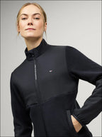 Tommy Hilfiger Womens Huntington Fleece Jacket Desert Sky