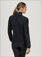 Tommy Hilfiger Womens Huntington Fleece Jacket Desert Sky