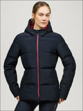 Tommy Hilfiger Womens Sidney Puffer Jacket Desert Sky