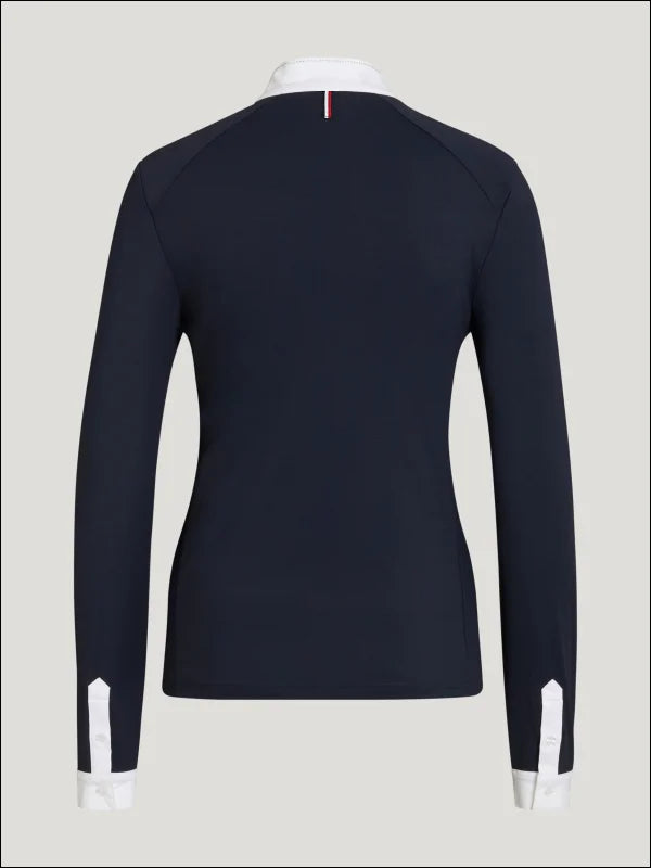 Tommy Hilfiger Womens Taylor Rhinestone Show Shirt