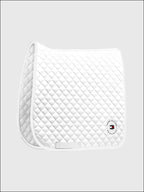Tommy Hilfiger Global Waffle Dressage Saddle Pad - White
