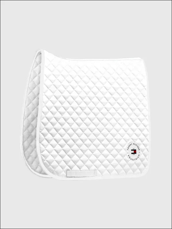 Tommy Hilfiger Global Waffle Dressage Saddle Pad - White