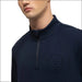 Tommy Hilfiger Men Dallas 1/4 Zip Sweatshirt Desert Sky