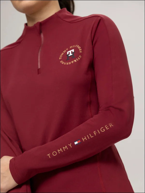 Tommy Hilfiger Women’s Arizona 1/4 Zip Training Top