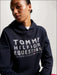 Tommy Hilfiger Womens Paris Oversized Studded Logo Hoodie