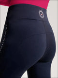 Tommy Hilfiger Womens Rome Leggings Full Grip - Desert Sky