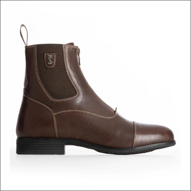 Tredstep Donatello Front Zip Paddock Boots - Brown