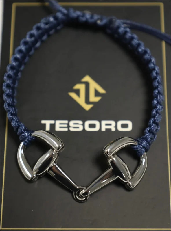 TRI Bracelet with Silver snaffle bit