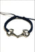 TRI Bracelet with Silver snaffle bit