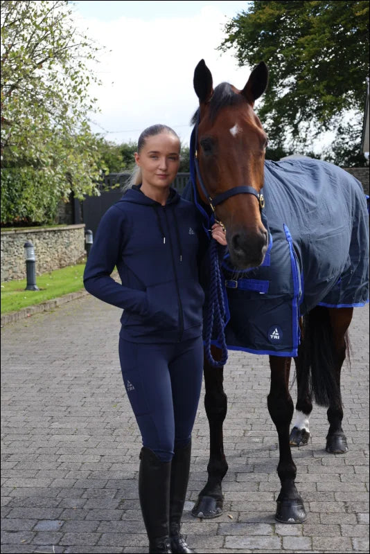 TRI Equestrian Child’s Hoody Navy