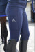 TRI Equestrian Child’s Riding Tights Navy