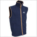 TRI Equestrian Men’s Fleece Gilet with Logo Navy