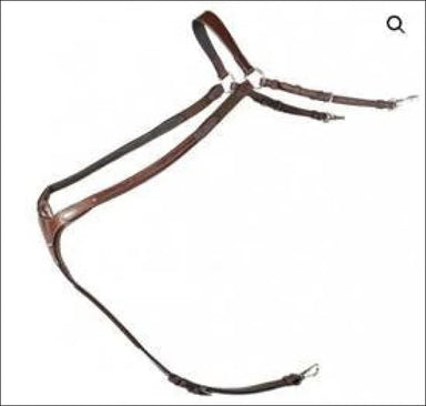 Trust Brussels Bridge Breastplate Brown/Silver