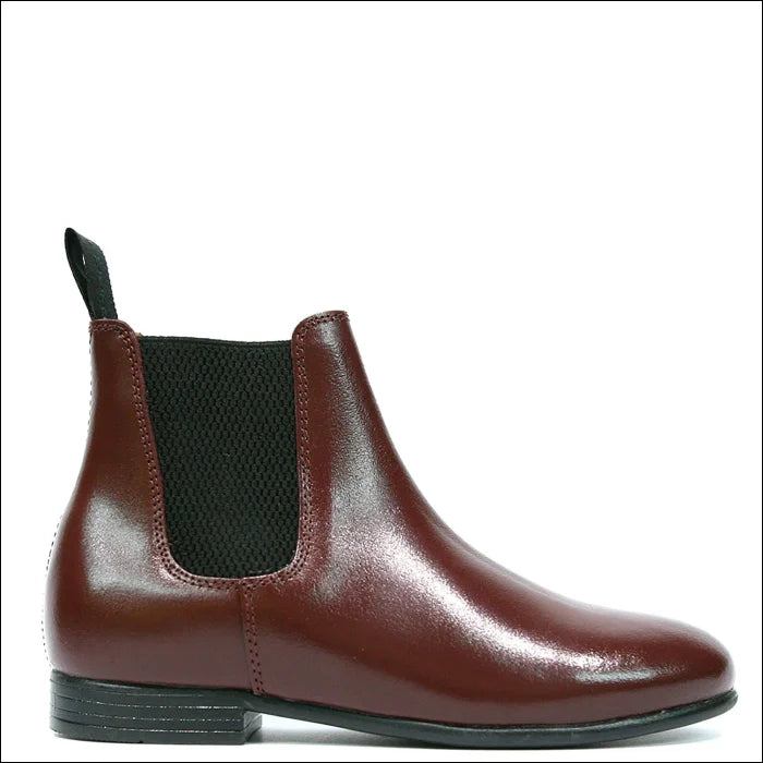 Tuffa Junior Show Boots - Oxblood